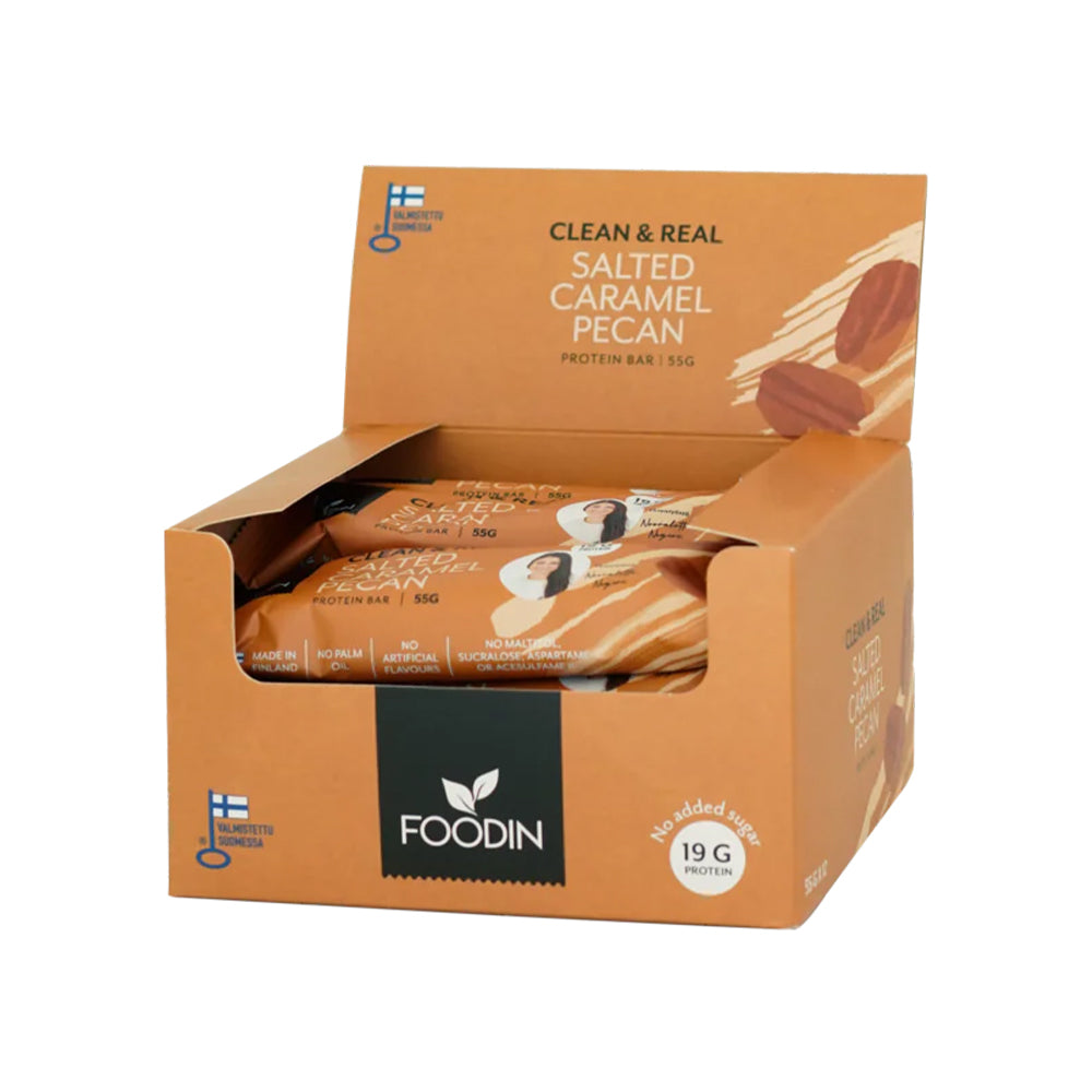 Clean & Real Protein Bar Salted Caramel Pecan