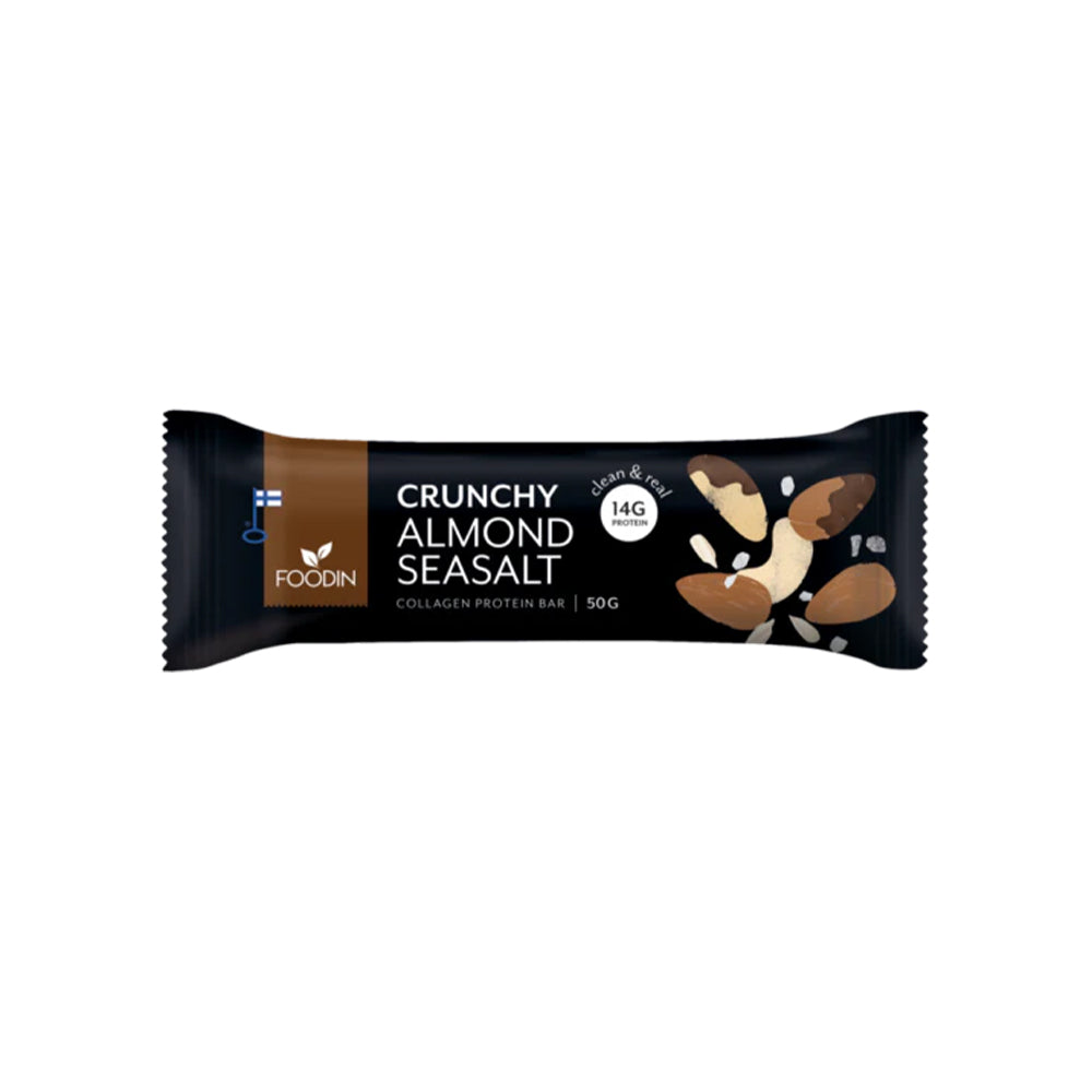 Crunchy Collagen Protein Bar Almond Seasalt