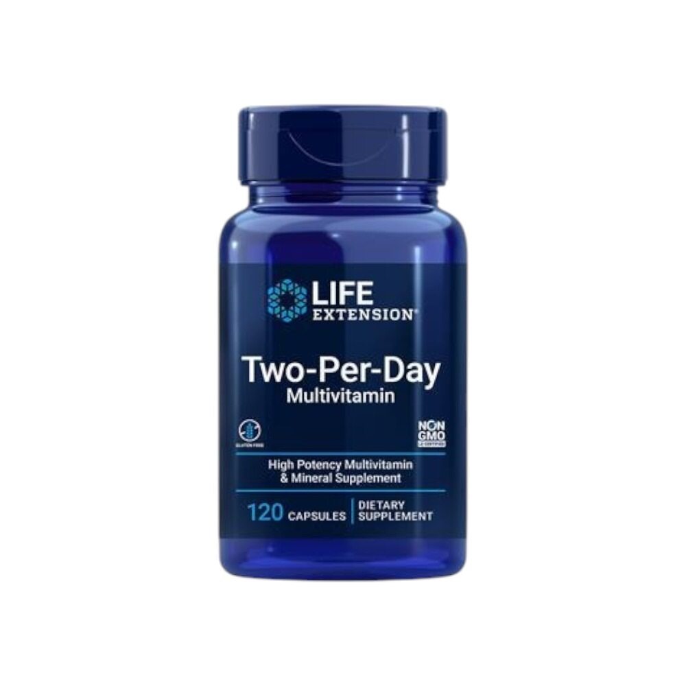 Life Extension Two-Per-Day, Multivitamin 120 Caps