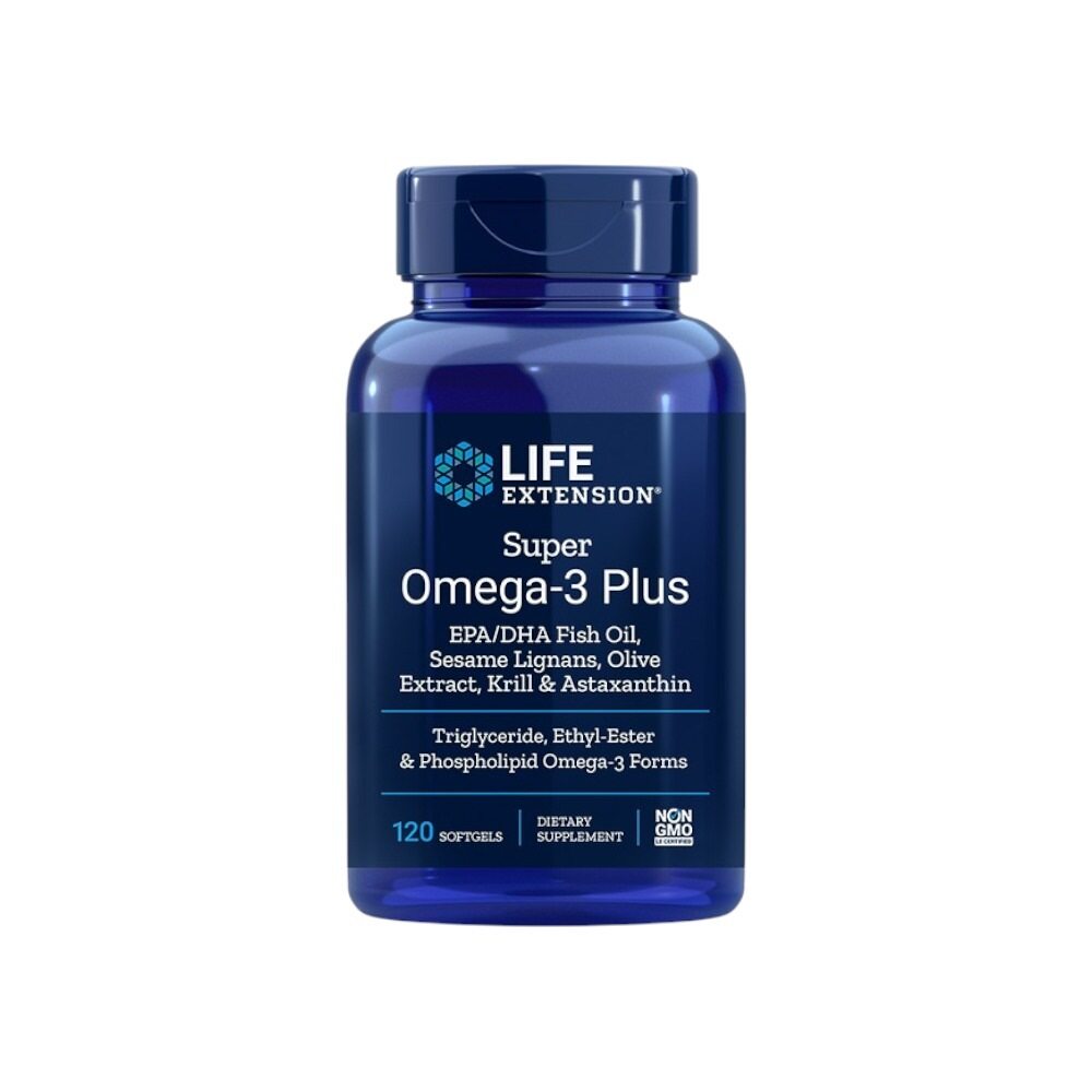 Life Extension Super Omega-3 Plus 120 Softgels