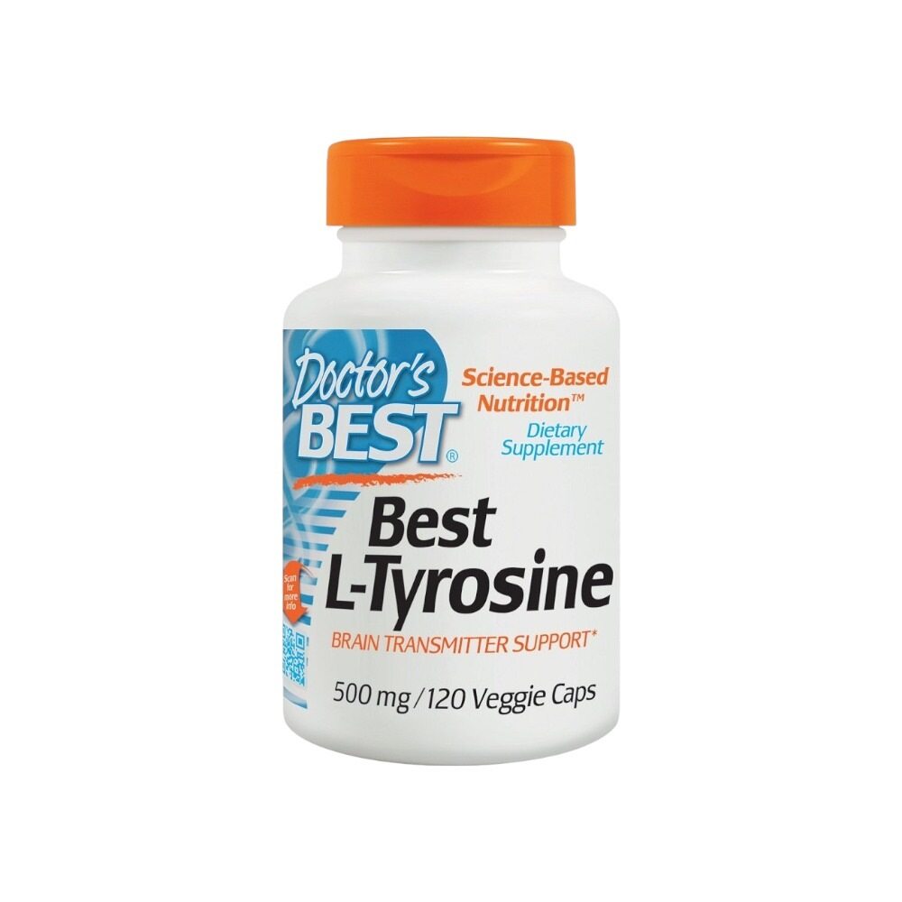 Doctor's Best L-Tyrosine, 500mg 120 vcaps
