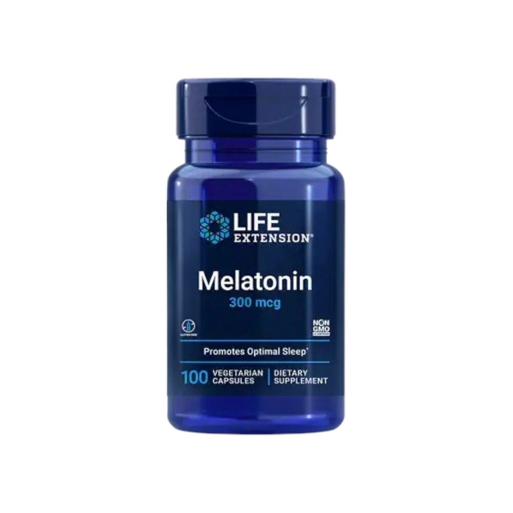 Life Extension Melatonin, 300mcg 100 Vcaps