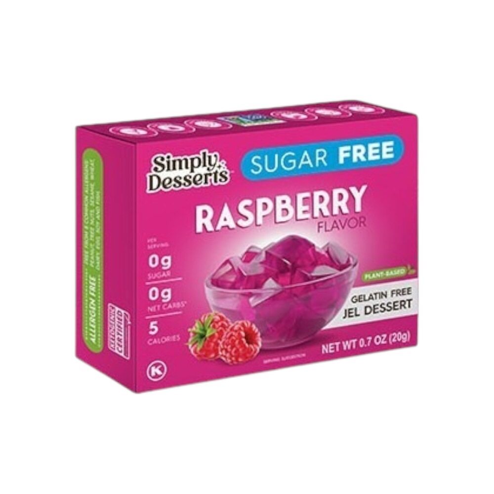 Simply Delish Jel Dessert, Raspberry 20g