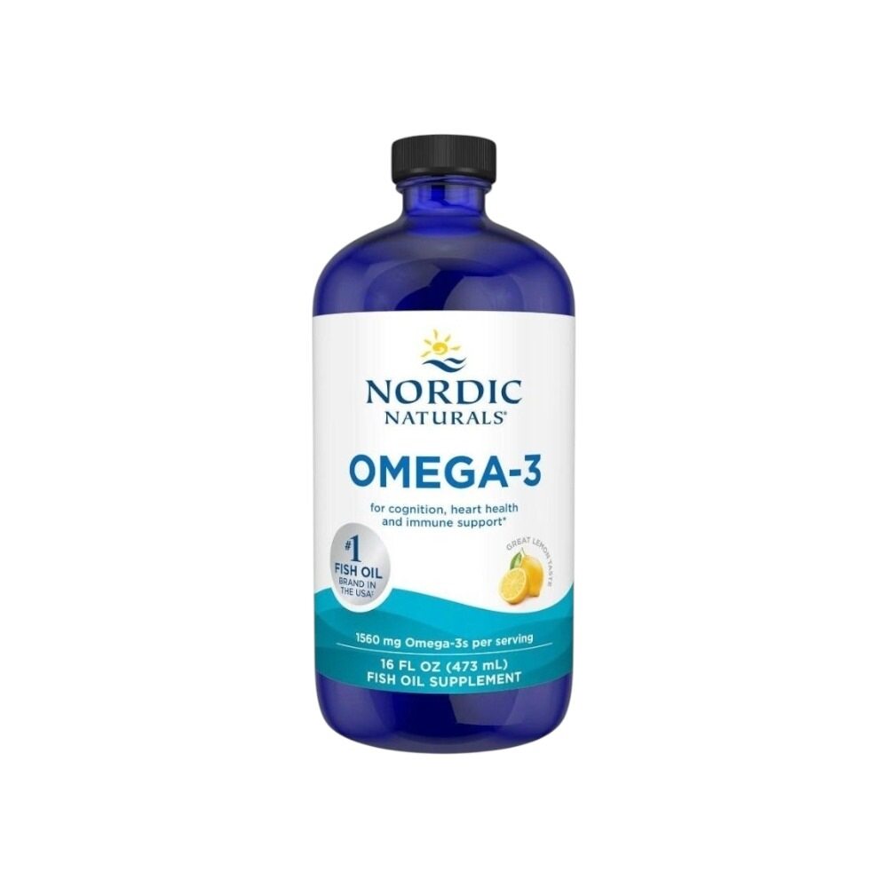 Nordic Naturals Omega-3, 1560mg Lemon  473ml