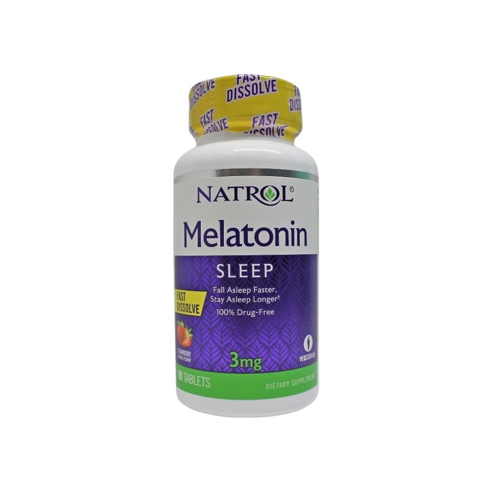 Natrol Melatonin Fast Dissolve, 3mg 90 tabs