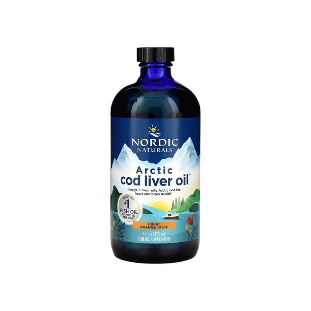 Nordic Naturals Arctic Cod Liver Oil, 1060mg Orange  473ml