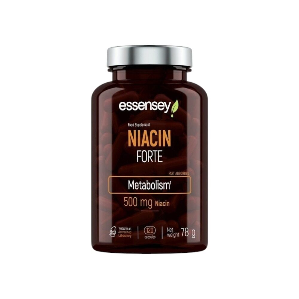 Essensey Niacin Forte, 500mg 120 Caps