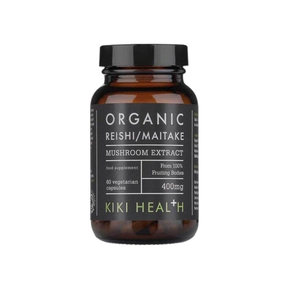 KIKI Health Reishi & Maitake Mushroom Extract - 60 Vcaps