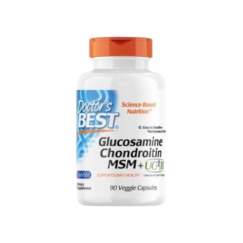 Doctor's Best Glucosamine Chondroitin MSM + UC-II 90 Vcaps