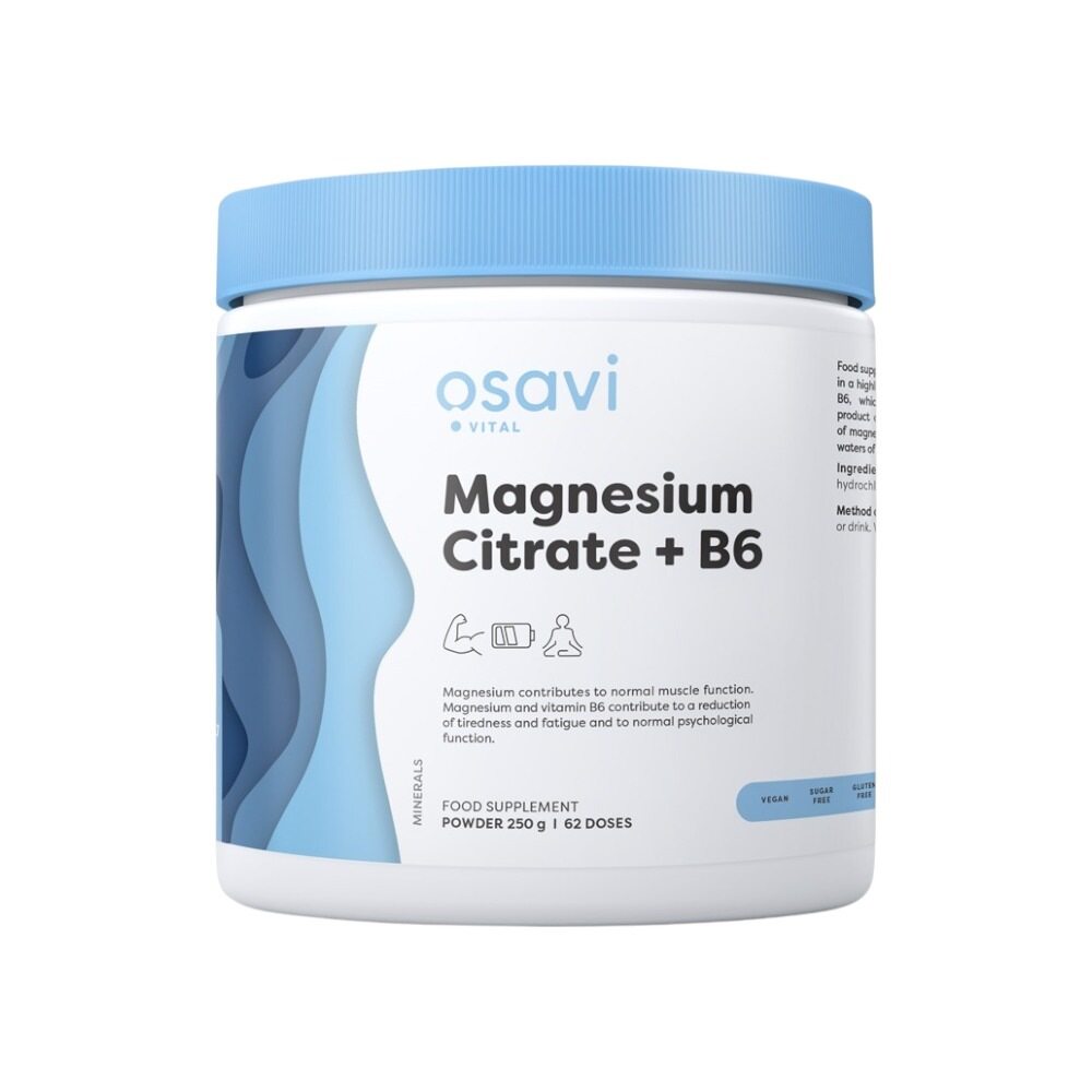 Osavi Magnesium Citrate + B6 Powder 250g