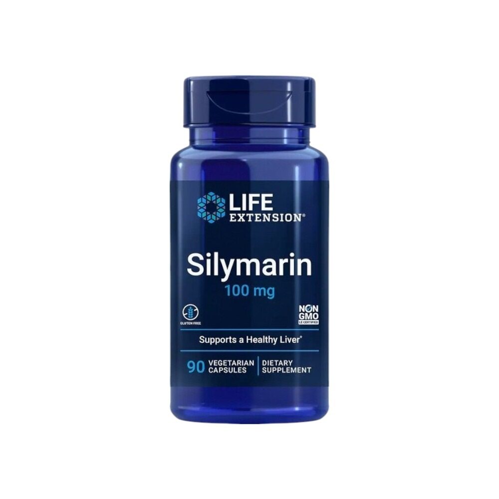 Life Extension Silymarin, 100mg 90 Vcaps