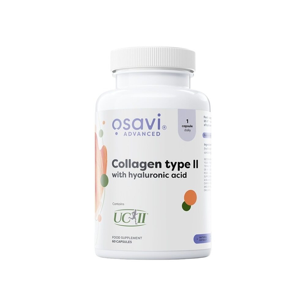 Osavi Collagen Type II with Hyaluronic Acid 60 Caps