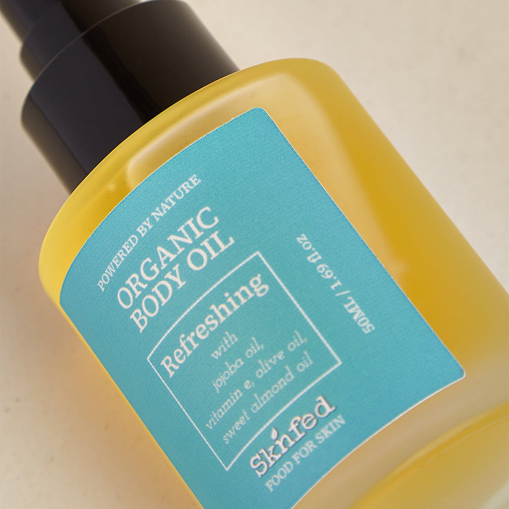 SKNFED Organic Refreshing Body Oil 50ml