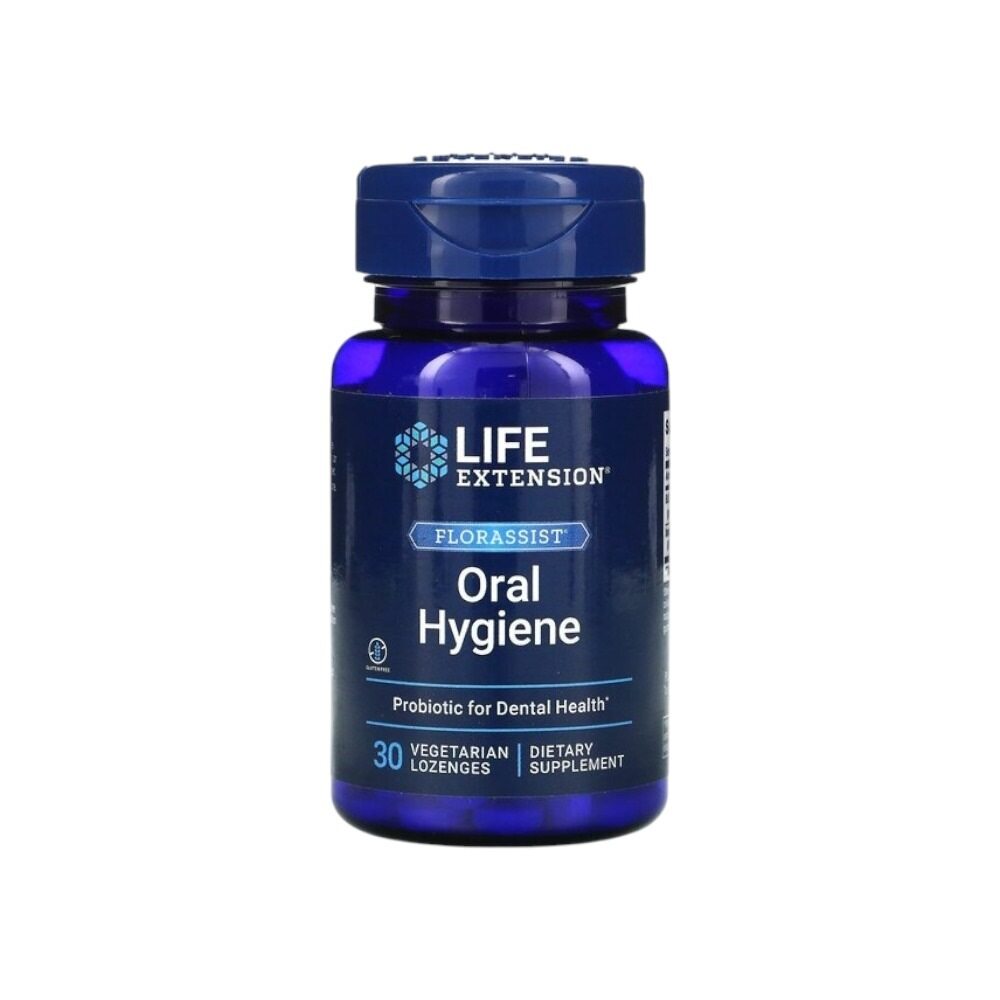 Life Extension Florassist Oral Hygiene 30 Vegetarian Lozenges