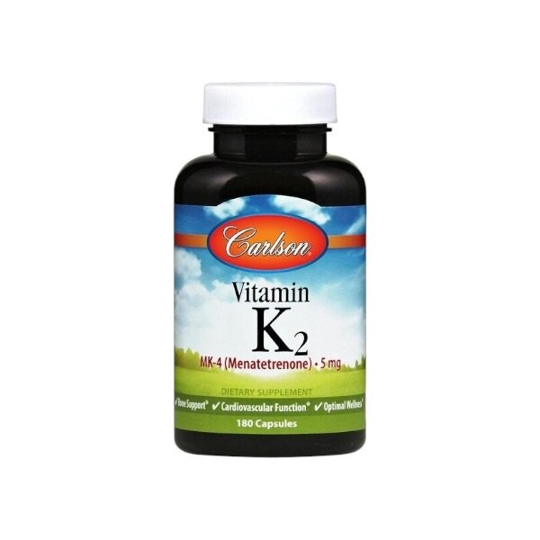 Carlson Labs Vitamin K2 MK-4, 5mg 180 Caps