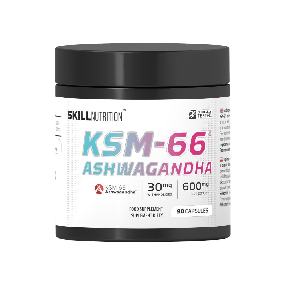 Skill Nutrition KSM-66 Ashwagandha 90 vegan caps