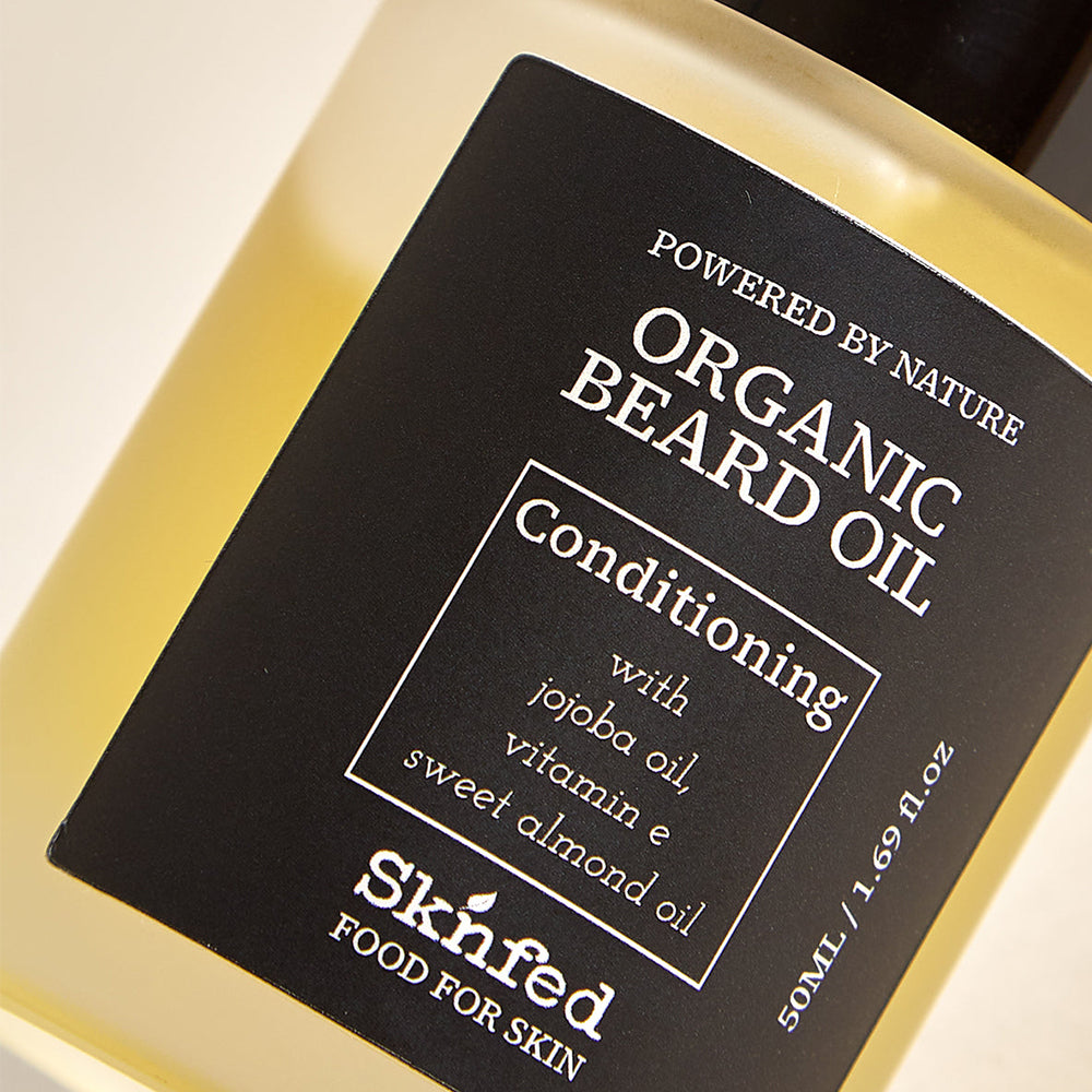 SKNFED Organic Beard Oil With Vitamin E 50ml