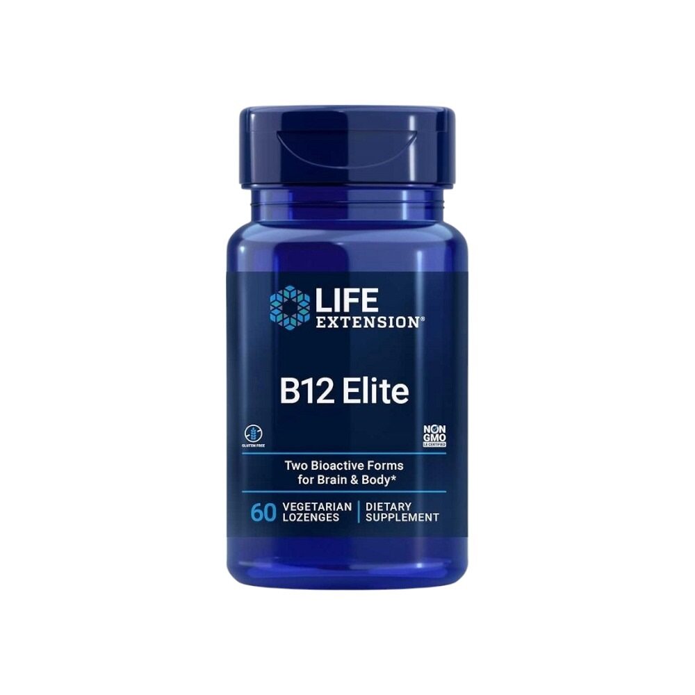 Life Extension B12 Elite 60 Vegetarian Lozenges