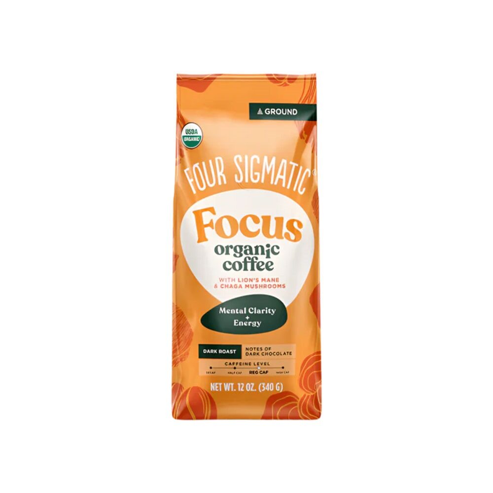 Four Sigmatic Organic Think Ground Bean Coffee With Lion's Mane Bag 340g