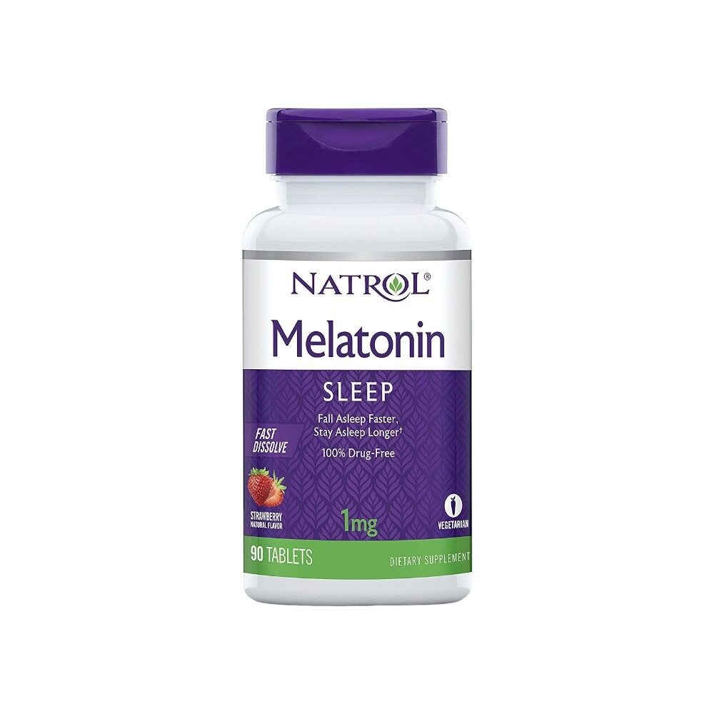 Natrol Melatonin Fast Dissolve, 1mg 90 tabs