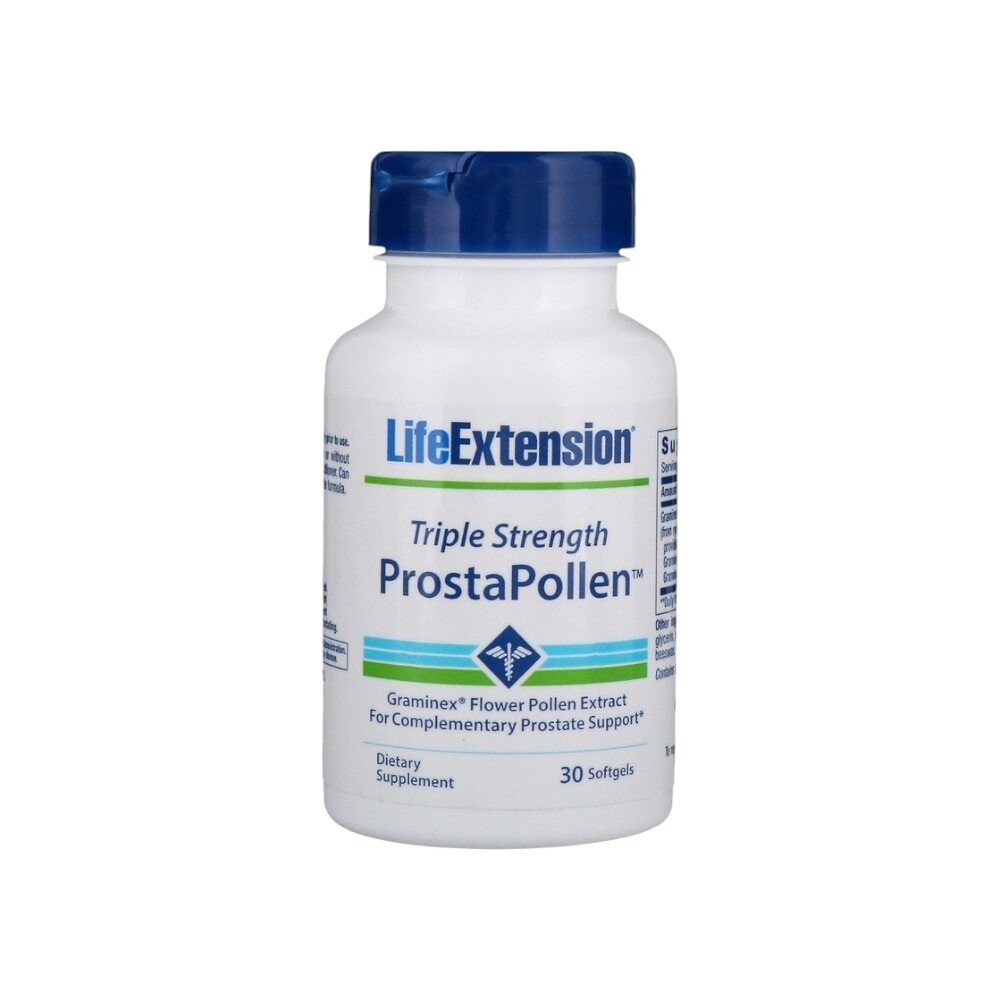 Life Extension ProstaPollen Triple Strength 30 Softgels