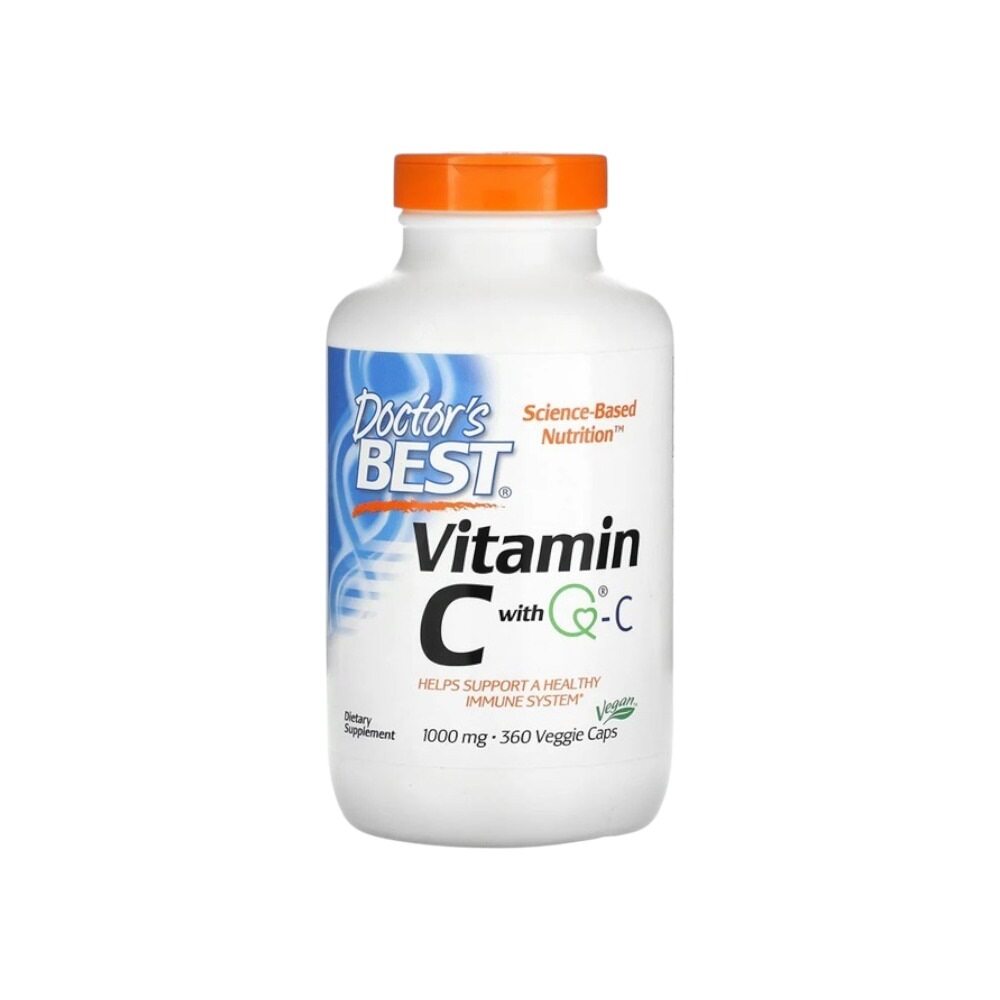 Doctor's Best Vitamin C with Q-C, 1000mg 360 vcaps