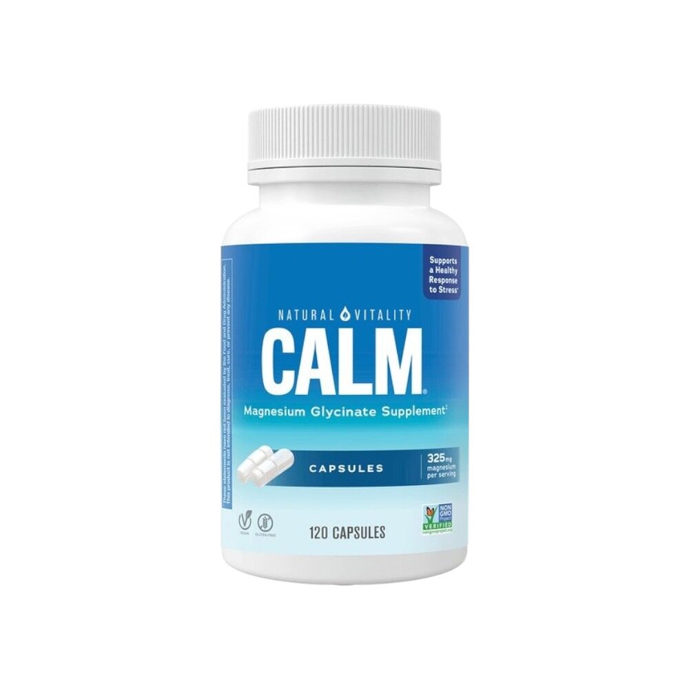 Natural Vitality Calm Magnesium Glycinate 120 caps