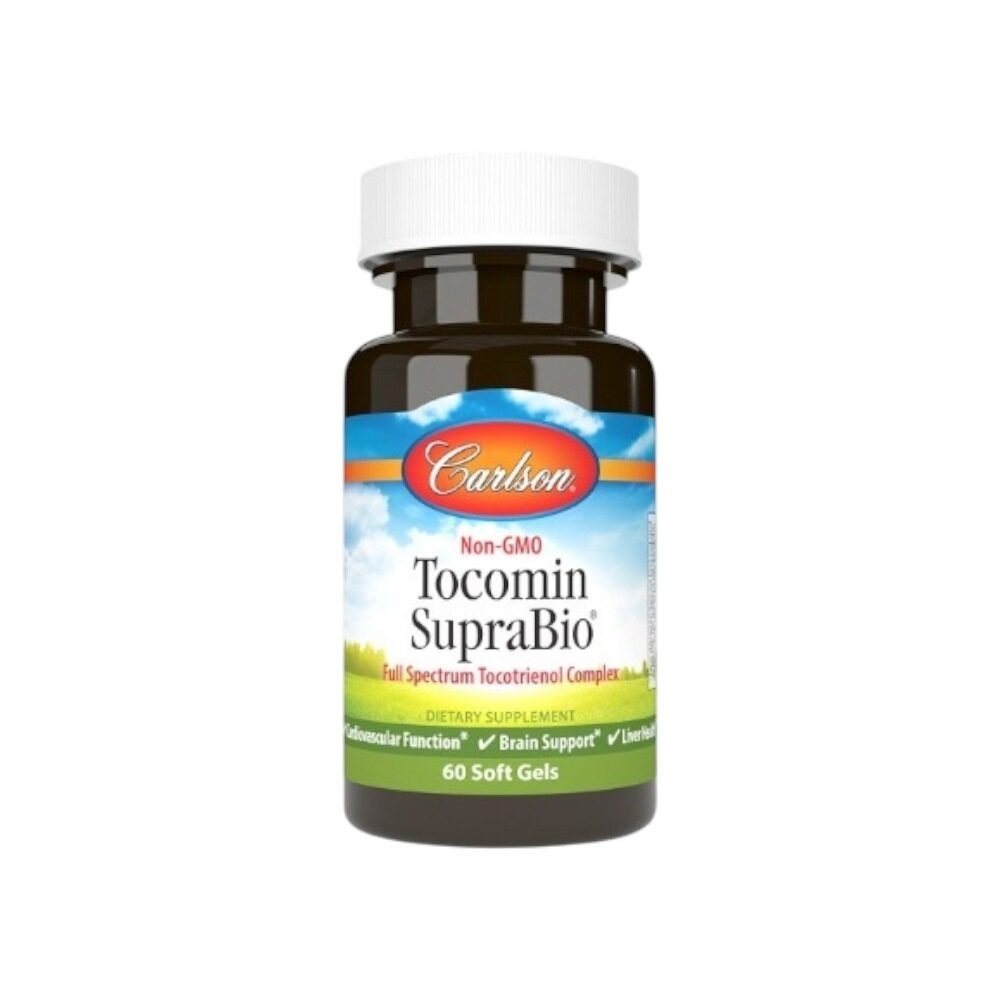 Carlson Labs Tocomin SupraBio 60 Softgels