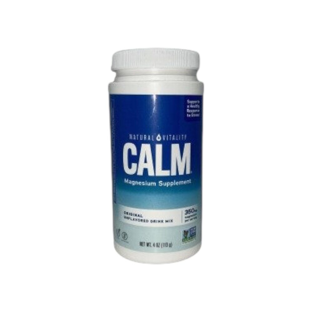 Natural Vitality Calm Magnesium Powder, Unflavoured 113g