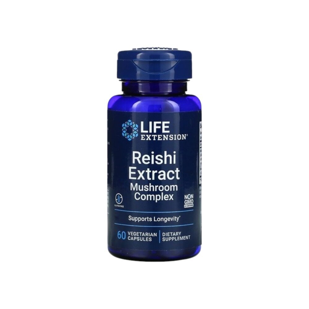 Life Extension Reishi Extract Mushroom Complex 60 Vcaps