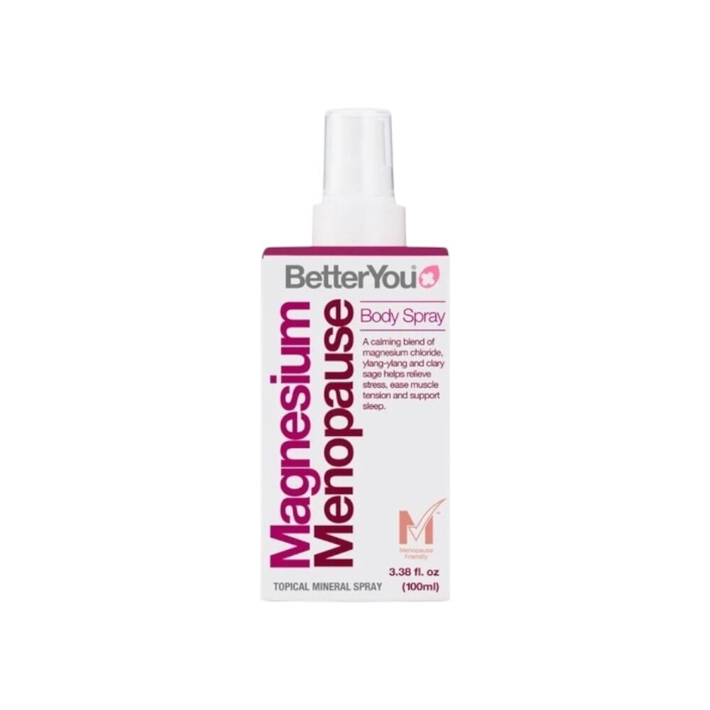 BetterYou Magnesium Menopause Body Spray 100 ml.