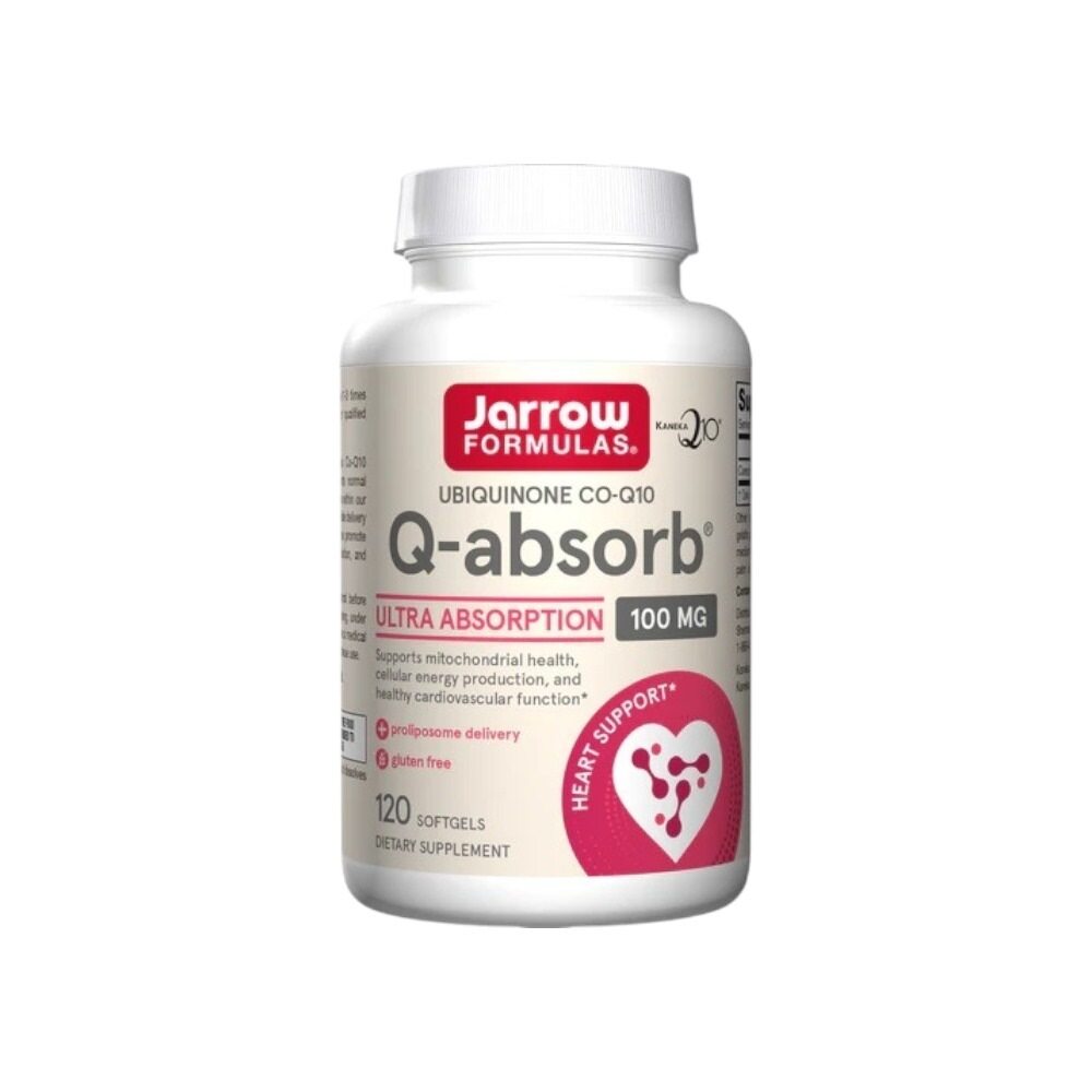 Jarrow Formulas Q-absorb, 100mg 120 softgels