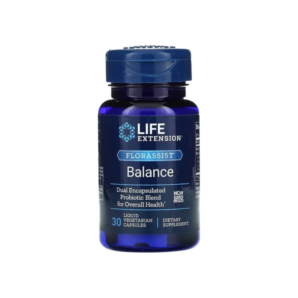 Life Extension Florassist Balance 30 Liquid Vcaps
