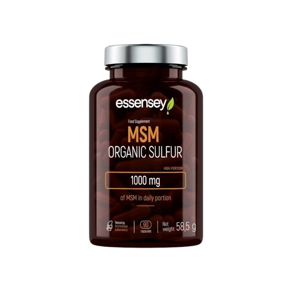Essensey MSM Sulfur, 1000mg 90 Caps