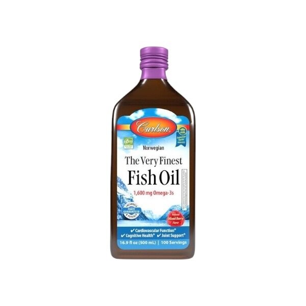 Carlson Labs The Very Finest Fish Oil, Mixed Berry 500ml
