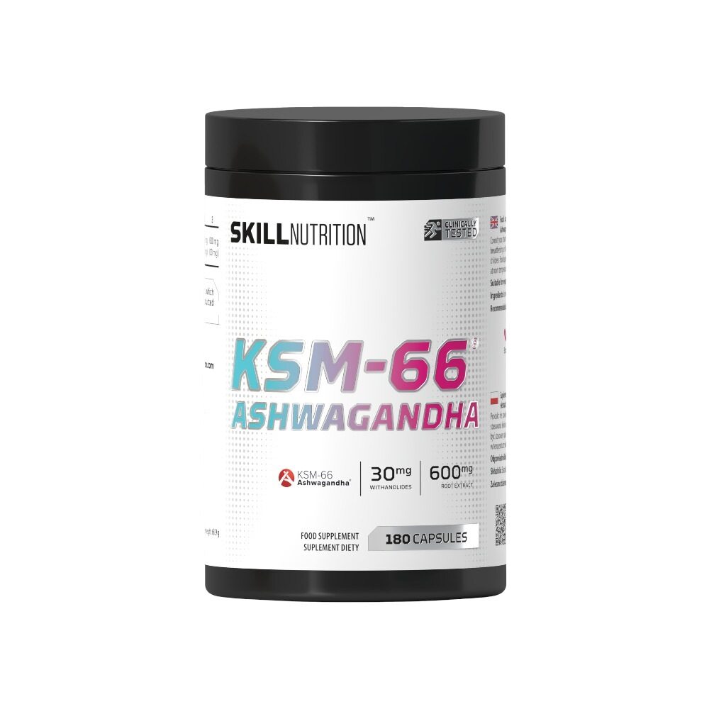 Skill Nutrition KSM-66 Ashwagandha 180 vegan caps