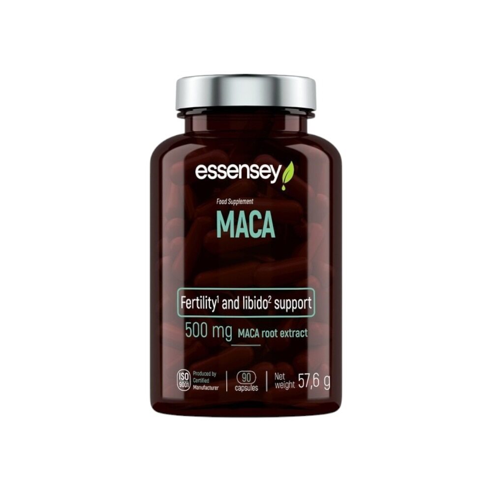Essensey Maca, 500mg 90 Caps