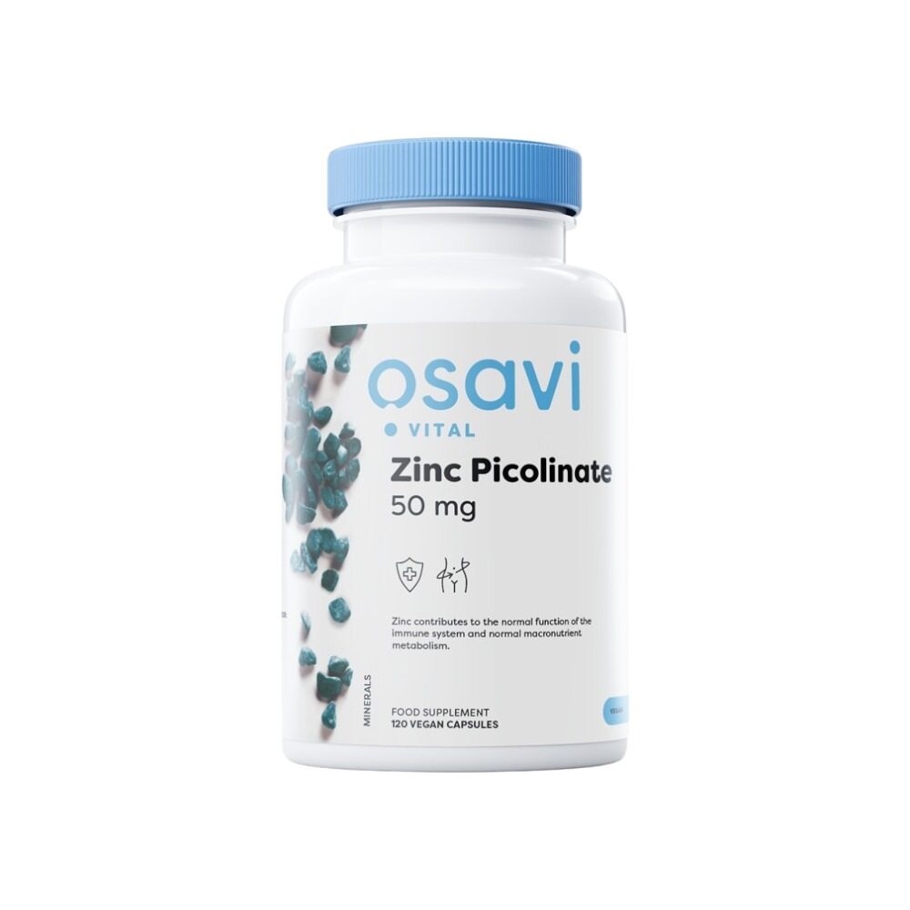 Osavi Zinc Picolinate, 50mg 120 Vegan Caps