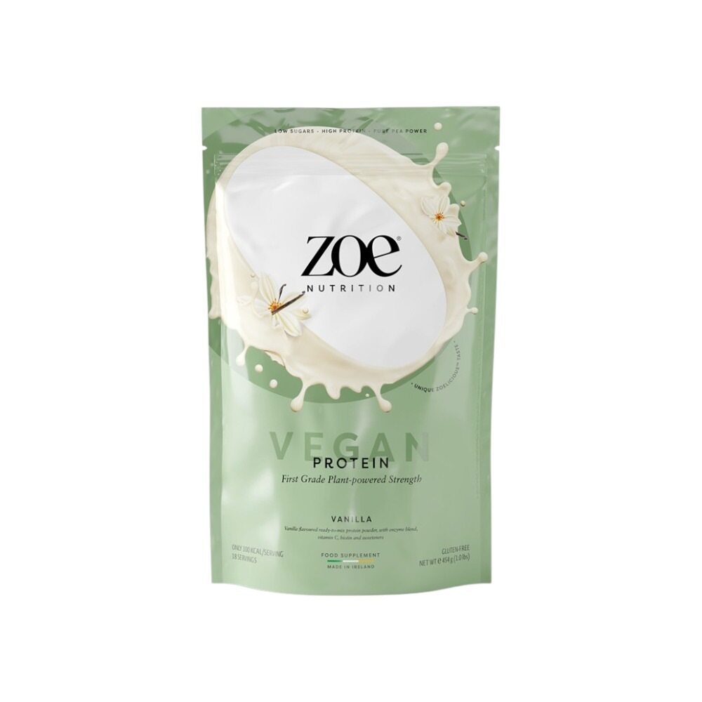 ZOE Nutrition Vegan Protein, Vanilla Madagascar - 454g