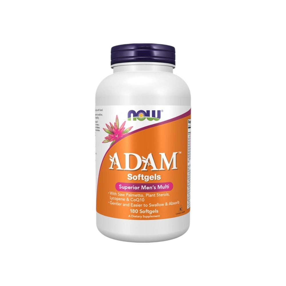 NOW Foods ADAM Multi-Vitamin for Men 180 Softgels