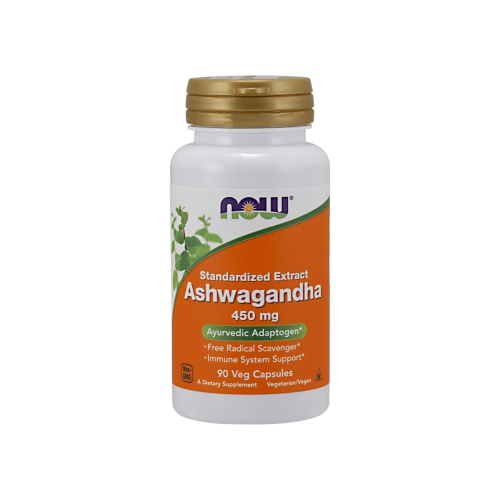 NOW Foods Ashwagandha Extract 450mg 90 Vcaps