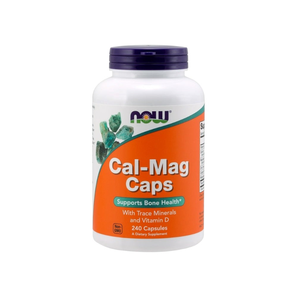 NOW Foods Cal-Mag Caps 240 Caps