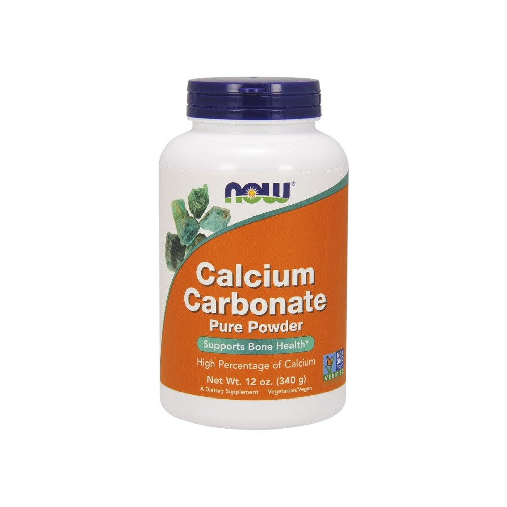NOW Foods Calcium Carbonate, Pure Powder 340g