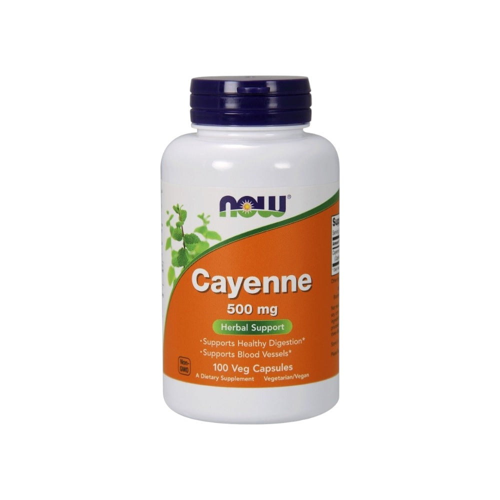 NOW Foods Cayenne 500mg 100 Vcaps