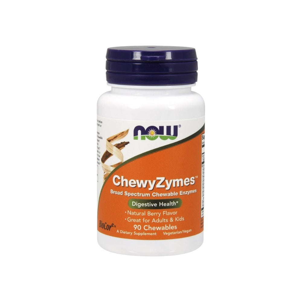 NOW Foods ChewyZymes 90 Chewables