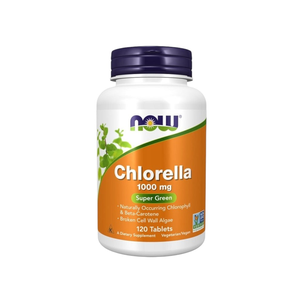 NOW Foods Chlorella 1000mg 120 Tabs