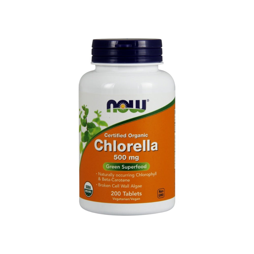 NOW Foods Chlorella 500mg 200 Tabs