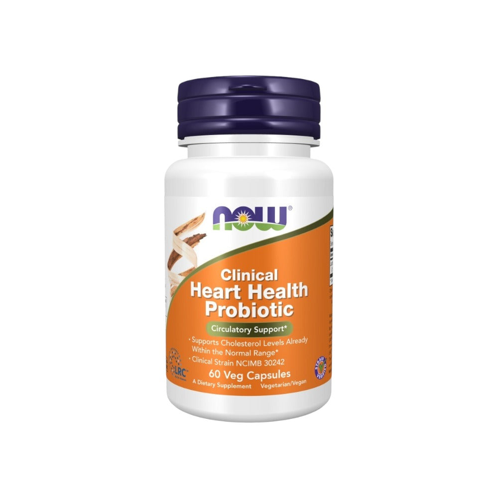 NOW Foods Clinical Heart Health Probiotic 60 Vcaps