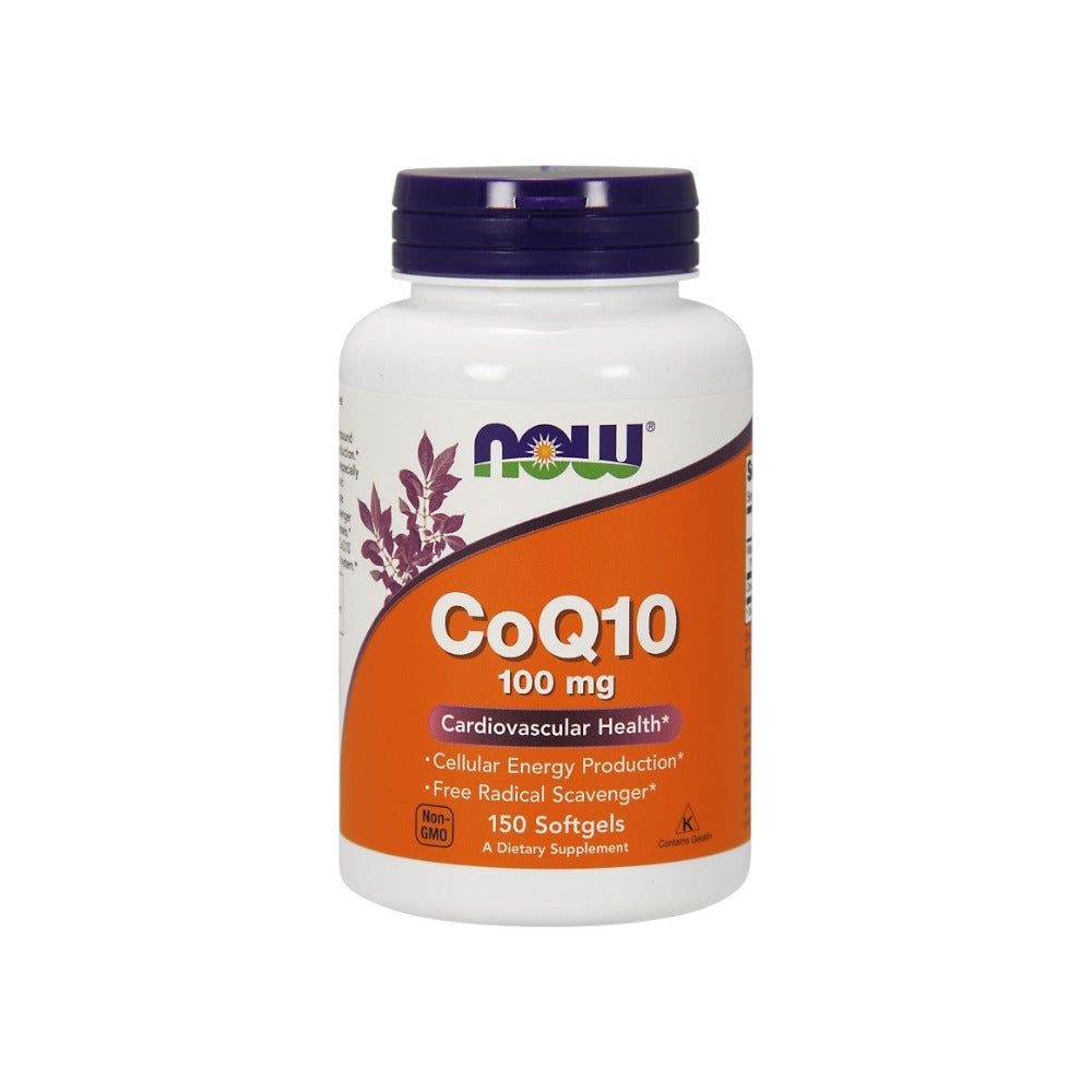 NOW Foods CoQ10 100mg 150 Softgels