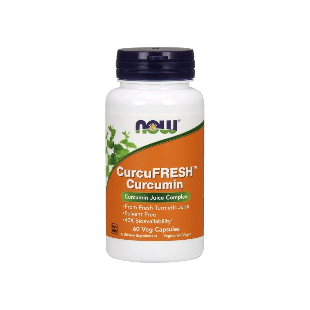 NOW Foods CurcuFRESH Curcumin, Capsules 60 Vcaps